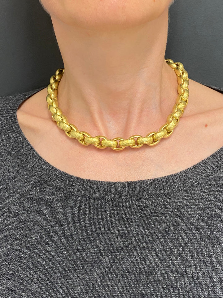 Paloma Picasso 18k Gold Link Necklace