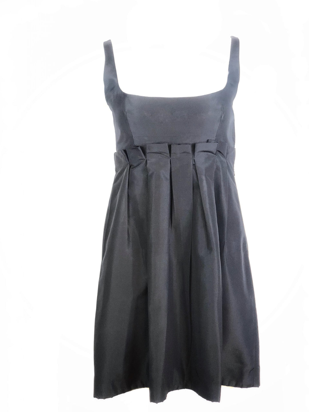 PRADA Black Babydoll Sleeveless Mini Dress Size 42 Nadine Krakov Collection PRADA Black Babydoll Sleeveless Mini Dress Size 42 Nadine Krakov Collection