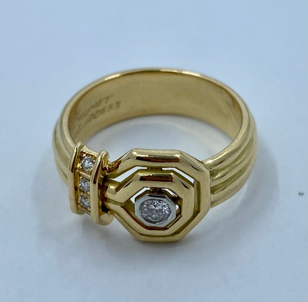 Chaumet Paris Gold Diamond Ring