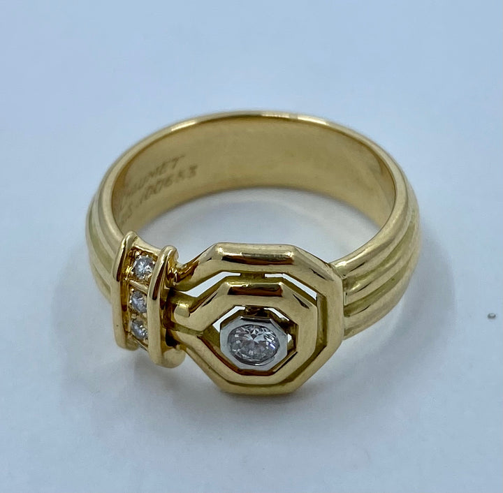 Chaumet Paris Gold Diamond Ring