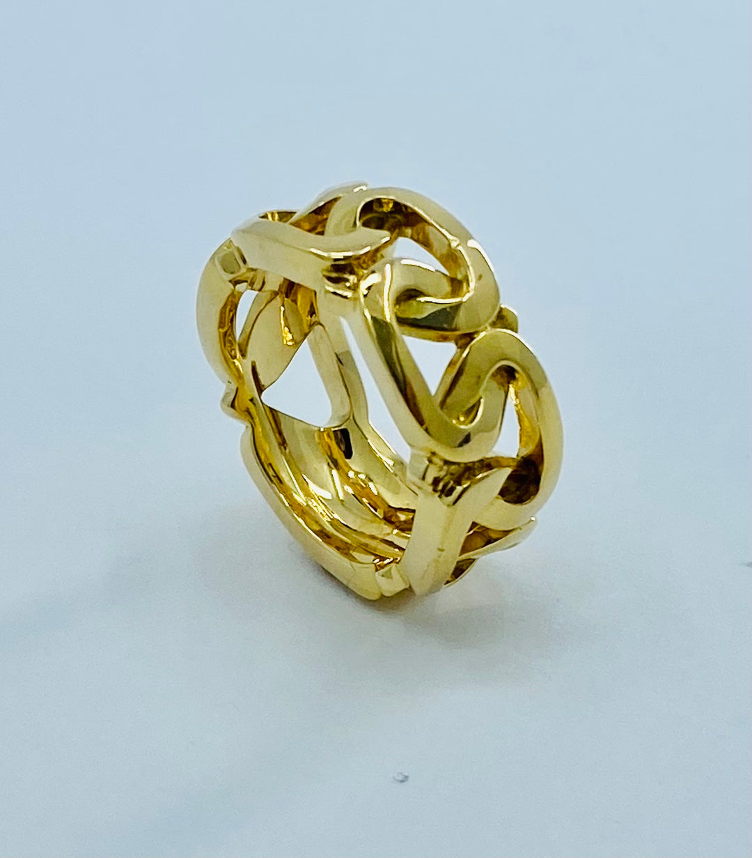 Marina  B  Gold  Band  Ring