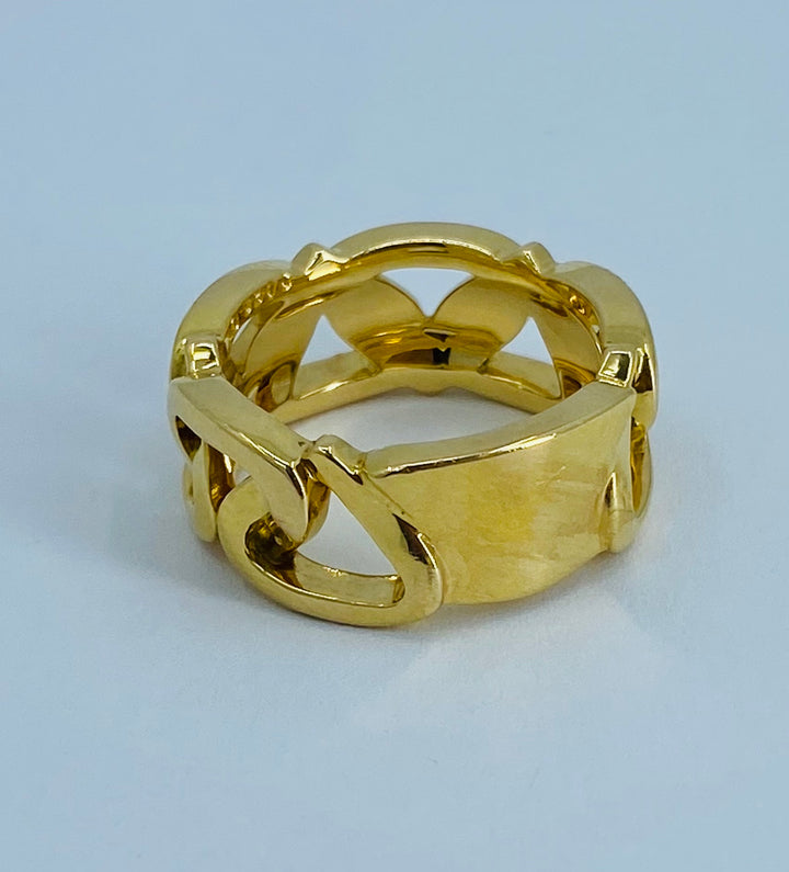 Marina  B  Gold  Band  Ring