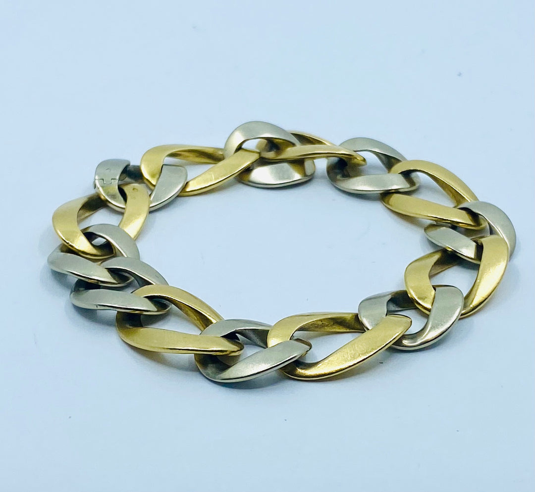 Pierre SterlŽ Gold Link Bracelet