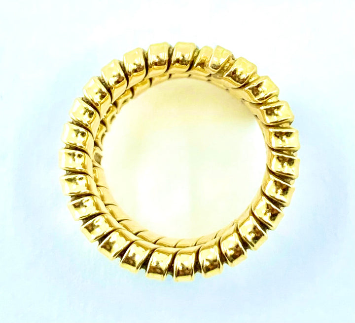 Carlo Weingrill Tubogas Gold Ring