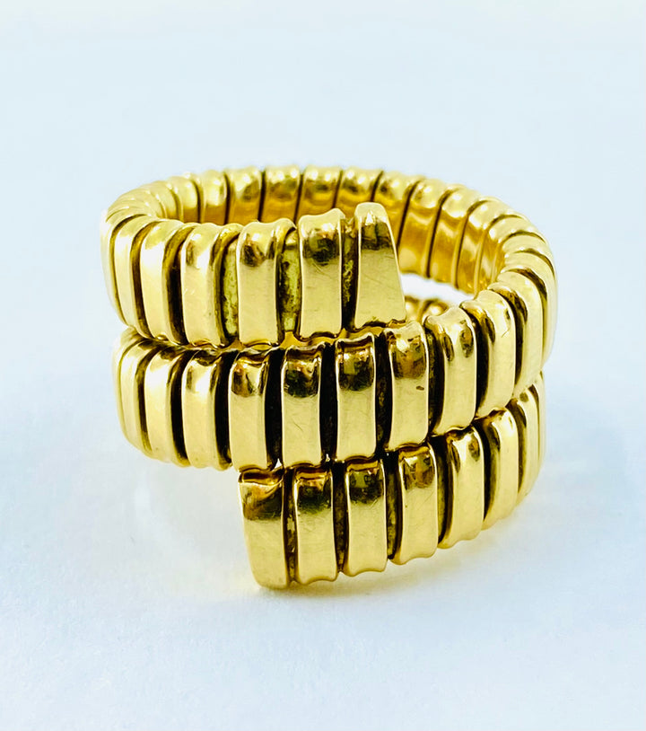 Carlo Weingrill Tubogas Gold Ring