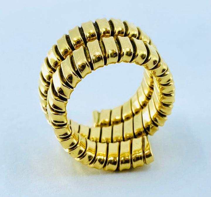 Carlo Weingrill Tubogas Gold Ring