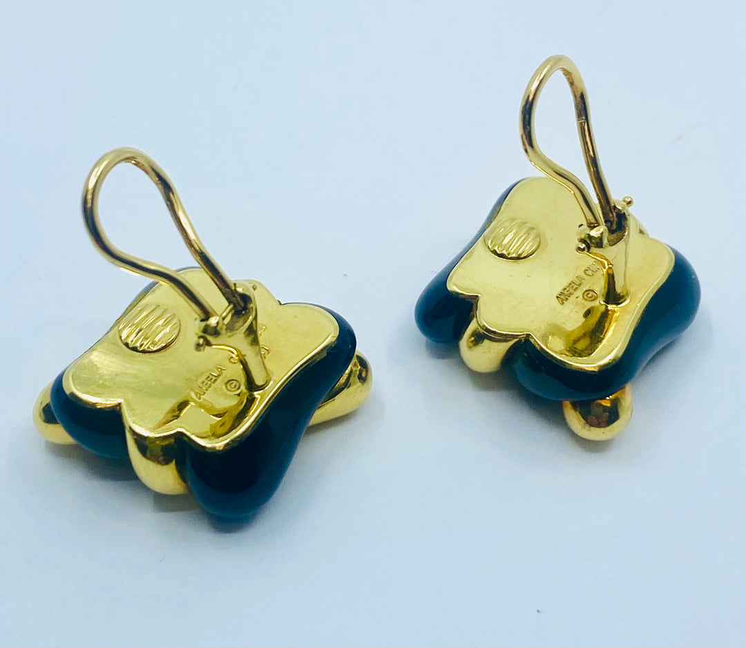 Angela Cummings Onyx Earrings