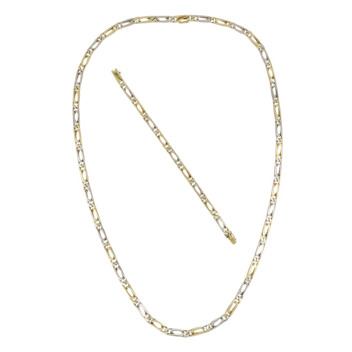 Vintage Van Cleef & Arpels 18k Two-tone Gold Convertible Necklace & Bracelet