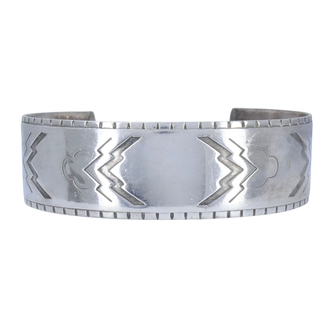 Vintage Georg Jensen Sterling Silver Denmark Modernist Cuff Bracelet, 1950s-60s