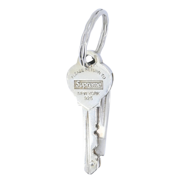 Supreme for Tiffany & Co. Sterling Silver Key Stainless Steel Knife Keychain