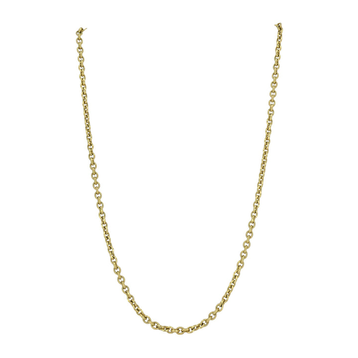 David Yurman 18k Gold Chain Necklace