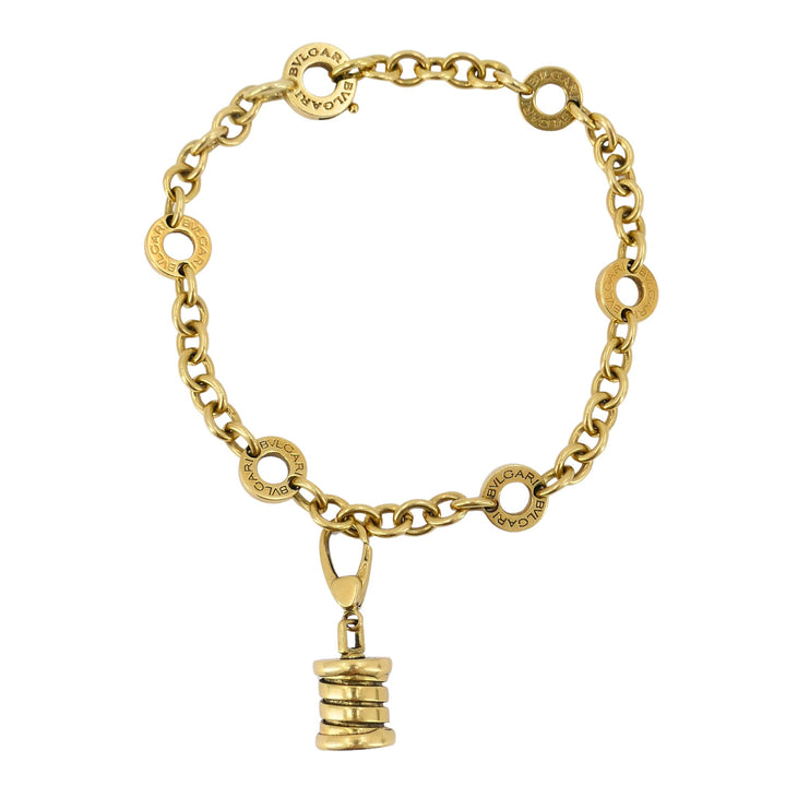 Bulgari B.zero1 18k Yellow Gold Charm Bracelet