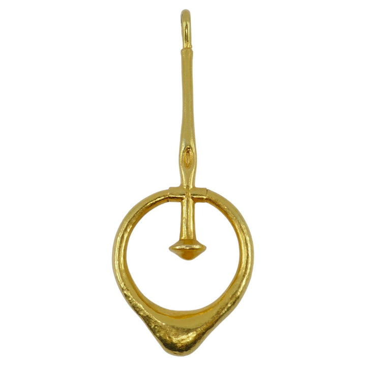 Ilias Lalaounis Gold Pendulum Pendant