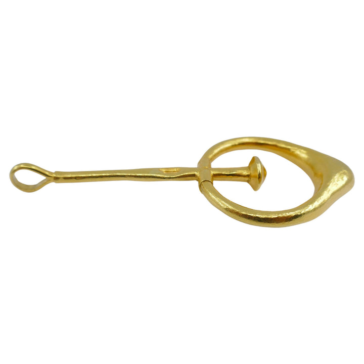 Ilias Lalaounis Gold Pendulum Pendant