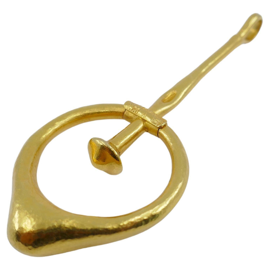 Ilias Lalaounis Gold Pendulum Pendant