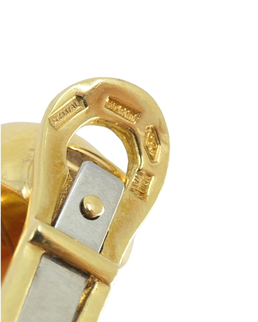 Bvlgari Bulgari Gold Earrings 18k Spiga Collection Clip-On