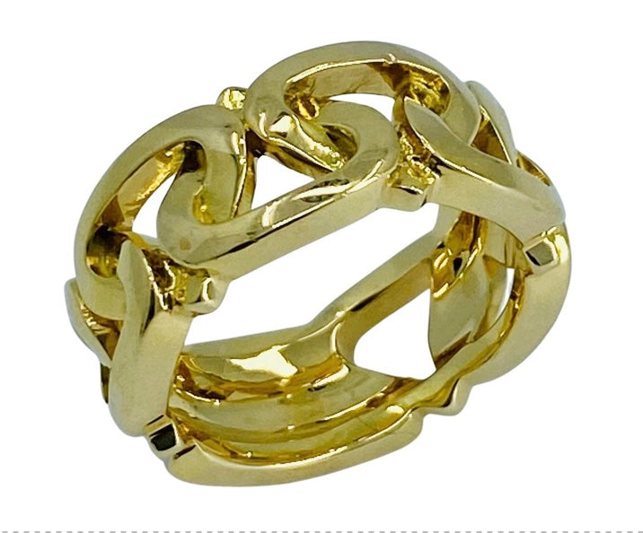 Marina  B  Gold  Band  Ring