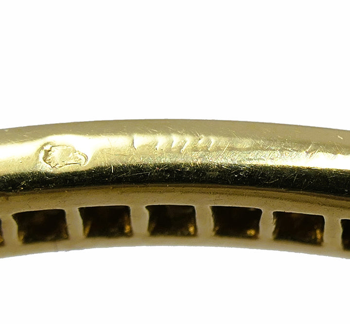 Cartier Trinity Bracelet Diamond 18k Gold Estate Jewelry