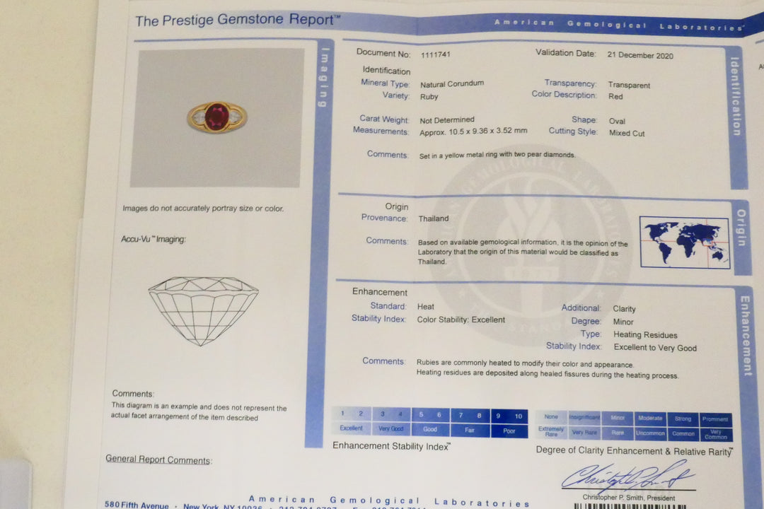 Bvlgari Bulgari Band Ring 18k Gold Cabochon Ruby Diamond AGL Certificate