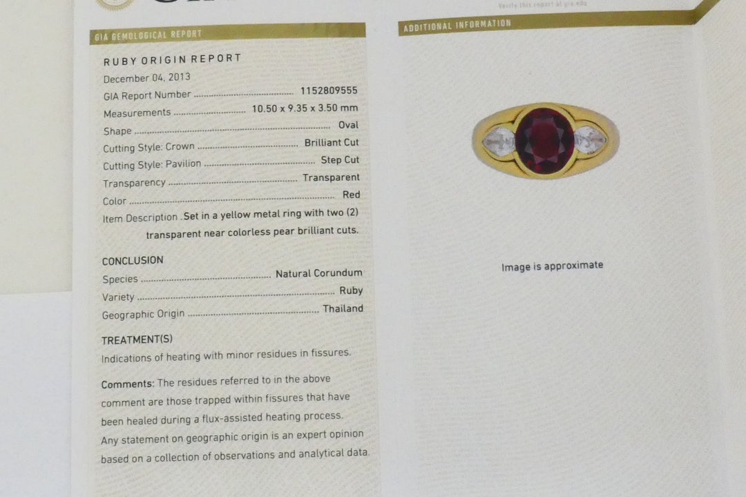 Bvlgari Bulgari Band Ring 18k Gold Cabochon Ruby Diamond AGL Certificate