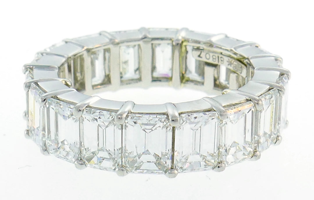 Harry Winston Diamond Platinum Eternity Band Ring