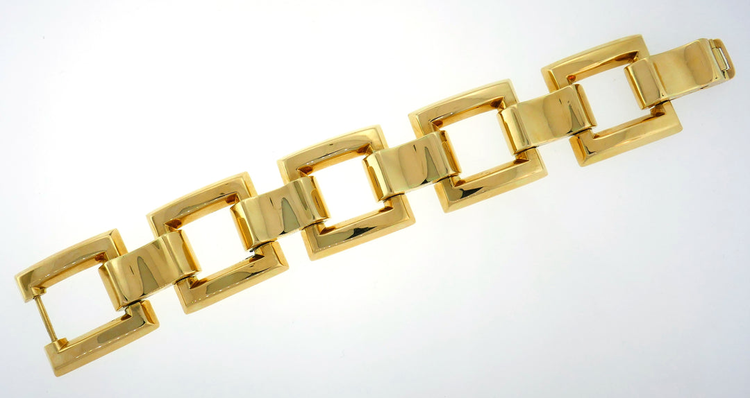 Tiffany & Co. Yellow Gold Retro Bracelet