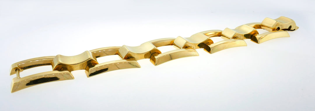 Tiffany & Co. Yellow Gold Retro Bracelet