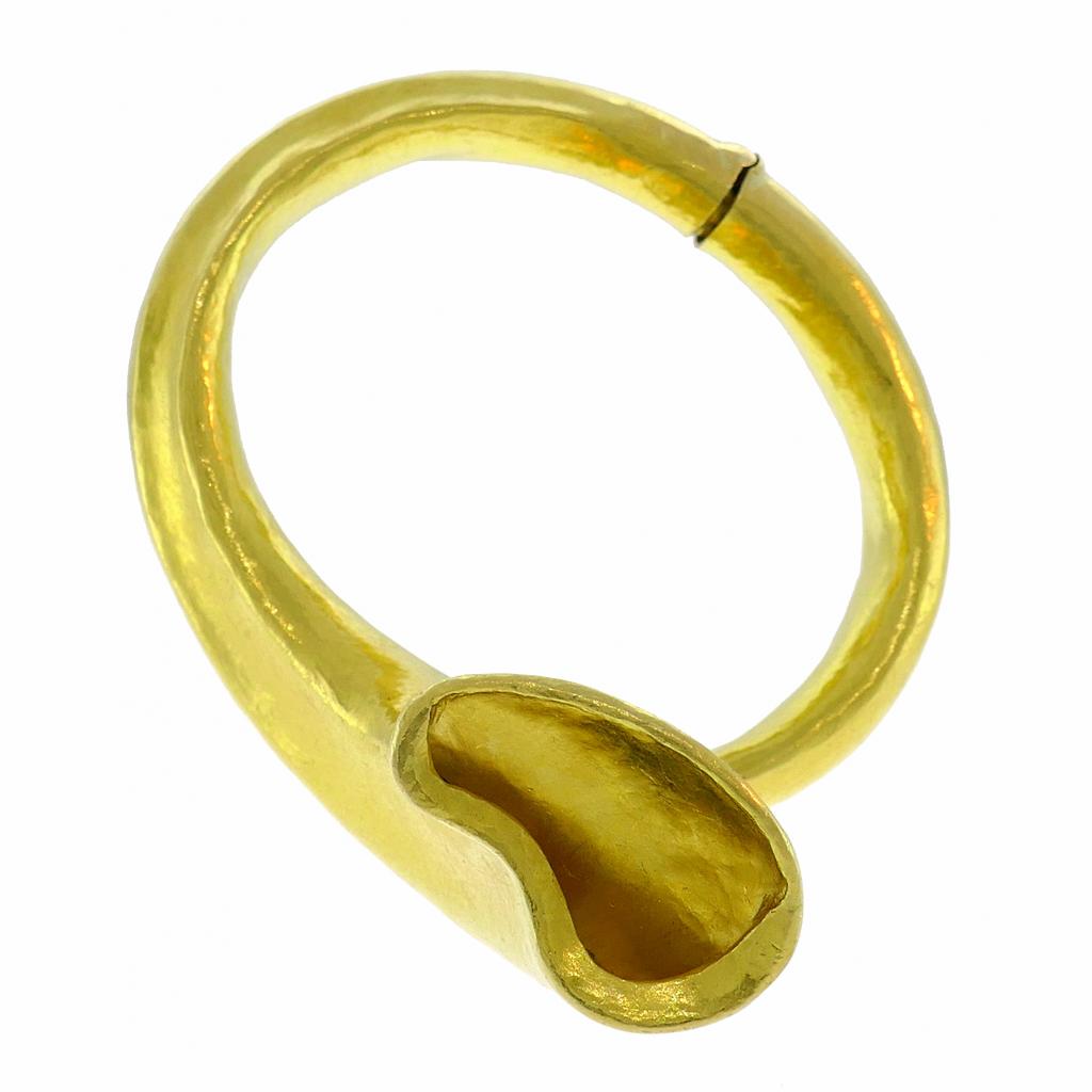 Lalaounis 22k Yellow Gold Cuff Bracelet