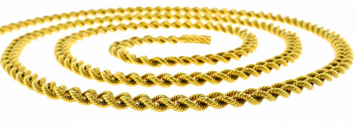 Chaumet Yellow Gold Link Chain Necklace