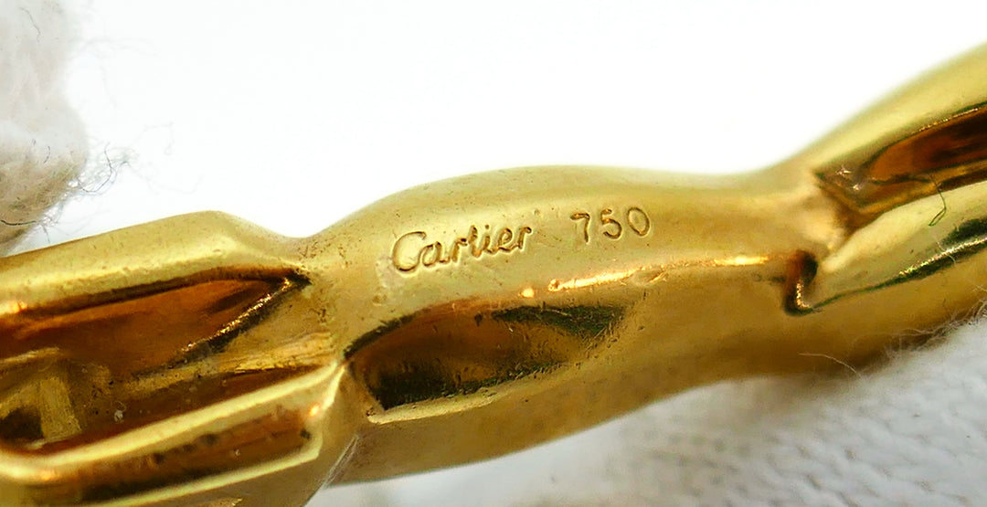 Cartier Yellow Gold Panthere Chain Necklace