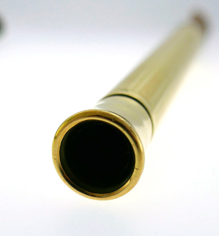 Vintage Cartier Cigarette Holder Yellow Gold Bakelite