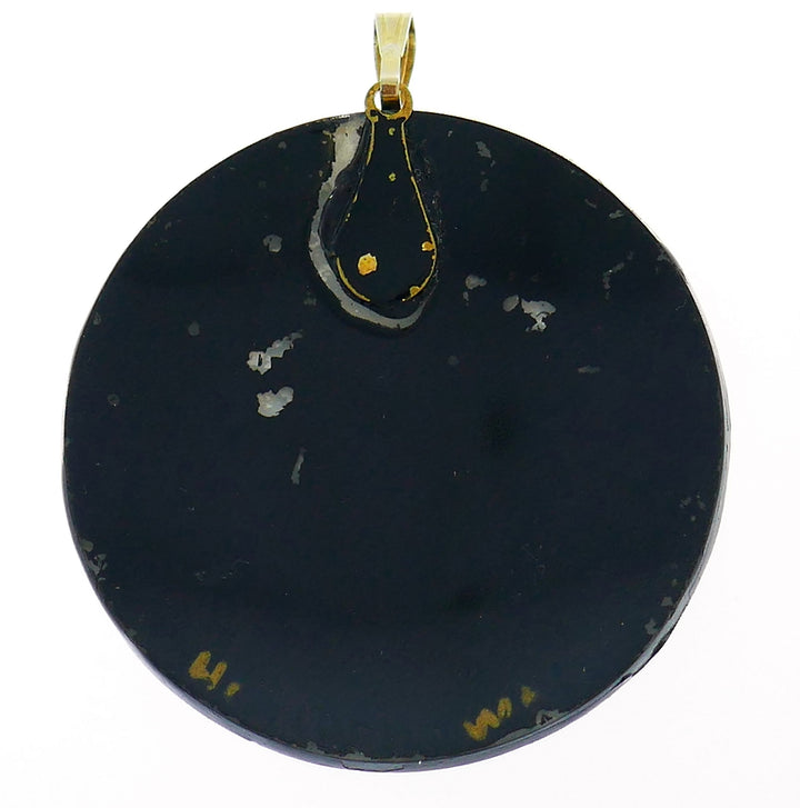 Hundertwasser Handmade Wood Lacquer Pendant