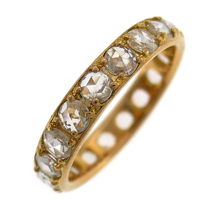 Tiffany & Co. Diamond Rose Gold Eternity Band Ring