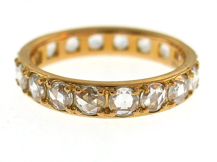 Tiffany & Co. Diamond Rose Gold Eternity Band Ring