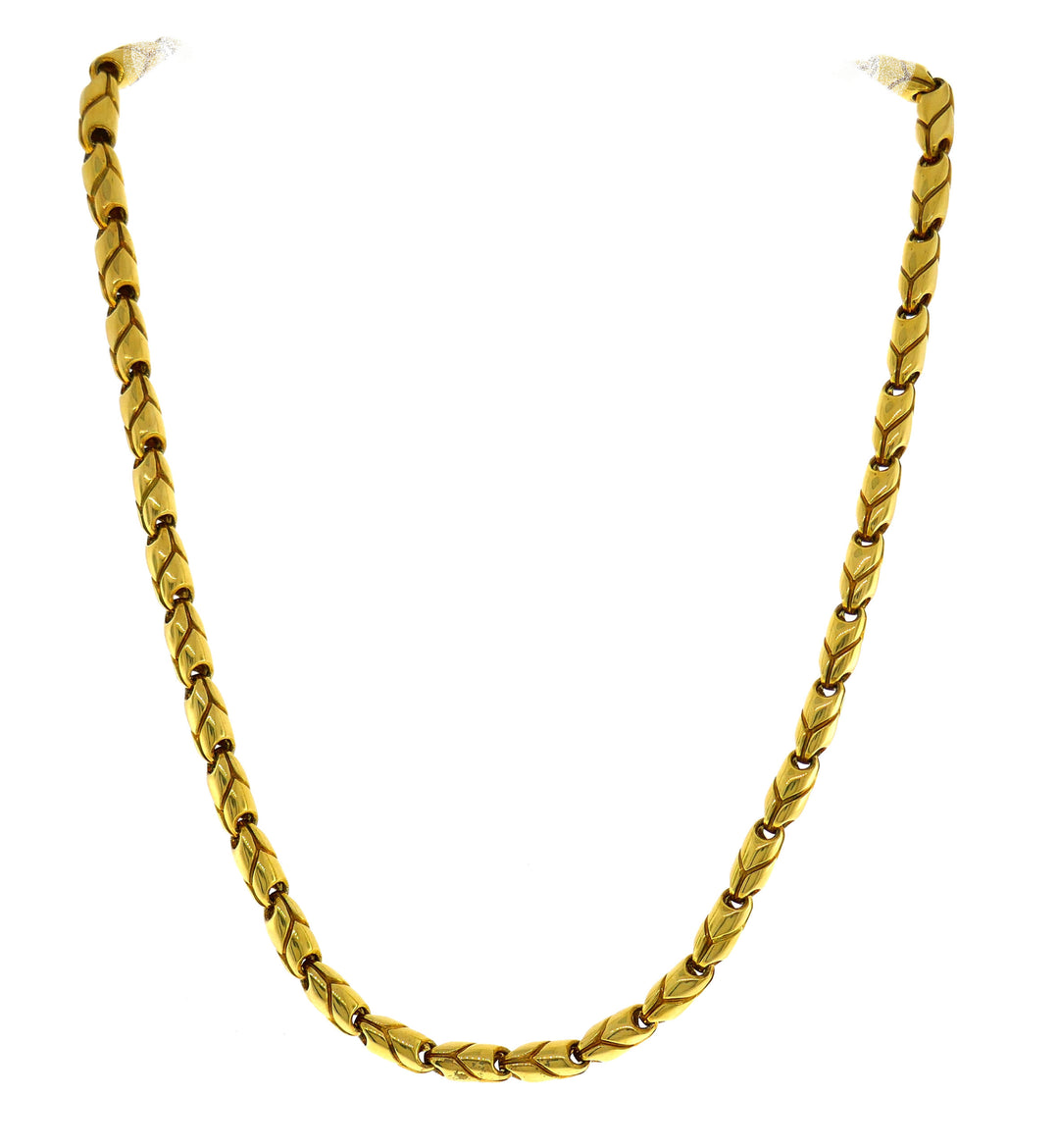 Bvlgari Yellow Gold Chain Necklace Bulgari, 1970s