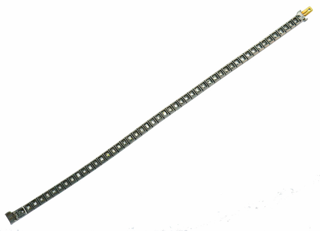 Tiffany & Co. Diamond Platinum Tennis Line Bracelet 1950s