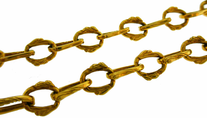 Boucheron Yellow Gold Chain Necklace, 1970s