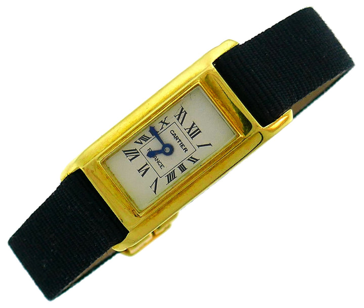 Cartier Tank AmŽricaine Yellow Gold Ladies Watch