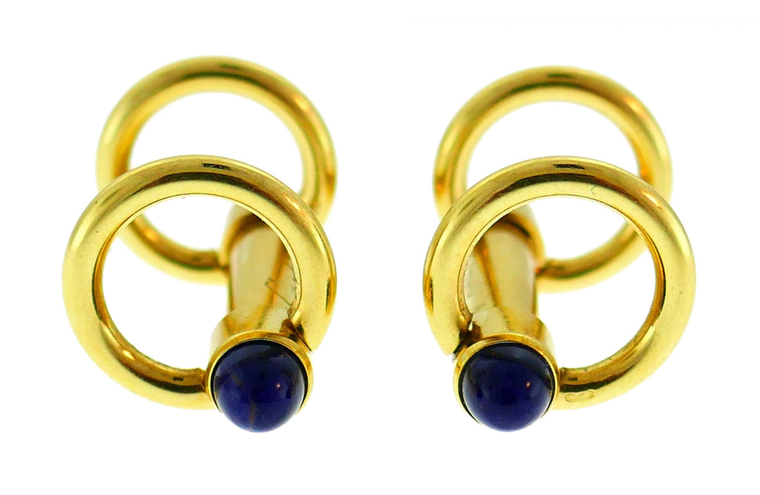 Vintage Cartier 18k Gold Cufflinks