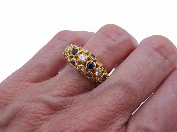 Vintage Van Cleef & Arpels Ring Band 18k Gold Estate Jewelry