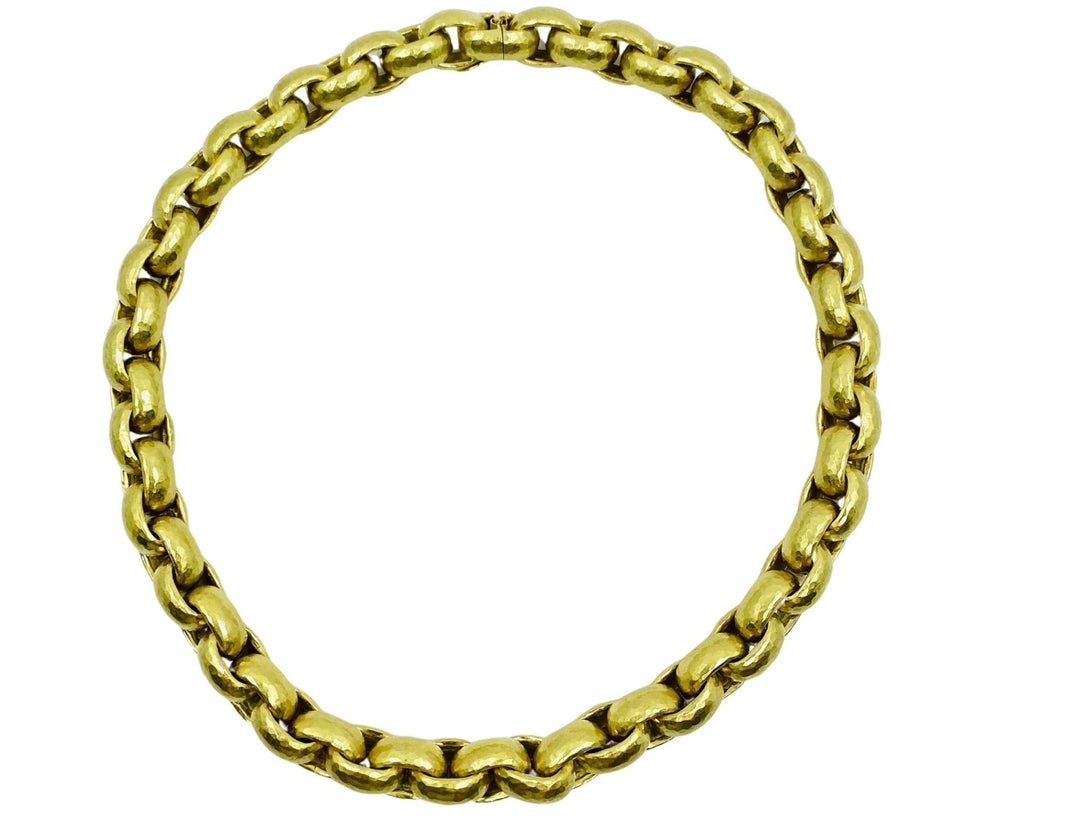 Paloma Picasso 18k Gold Link Necklace