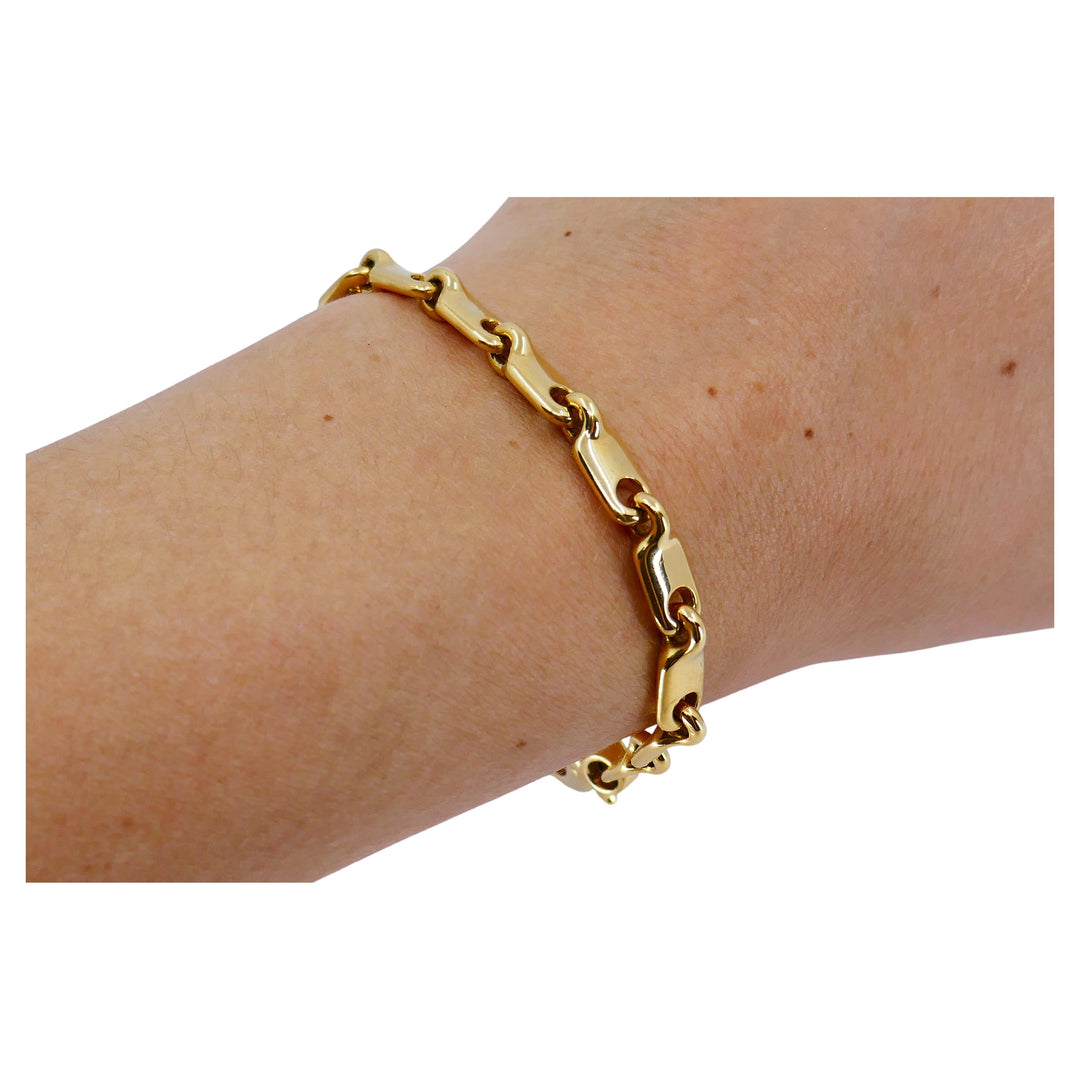 Pomellato Bar Link Gold Bracelet