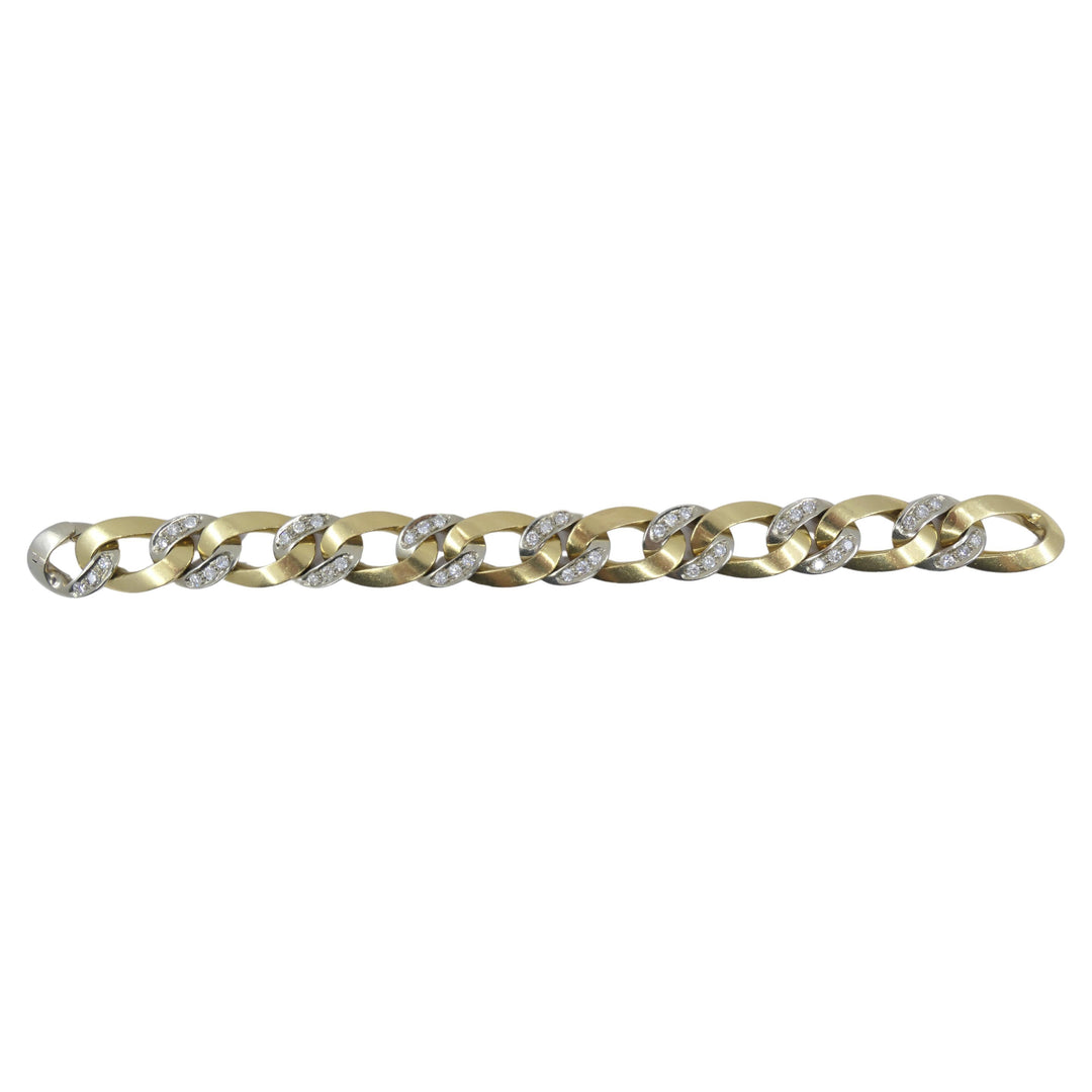 Pomellato 2-Tone Gold Diamond Bracelet