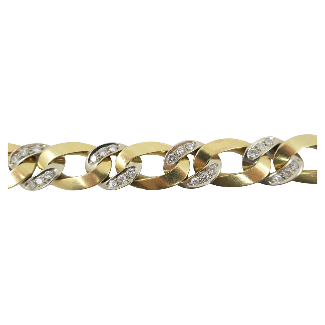 Pomellato 2-Tone Gold Diamond Bracelet