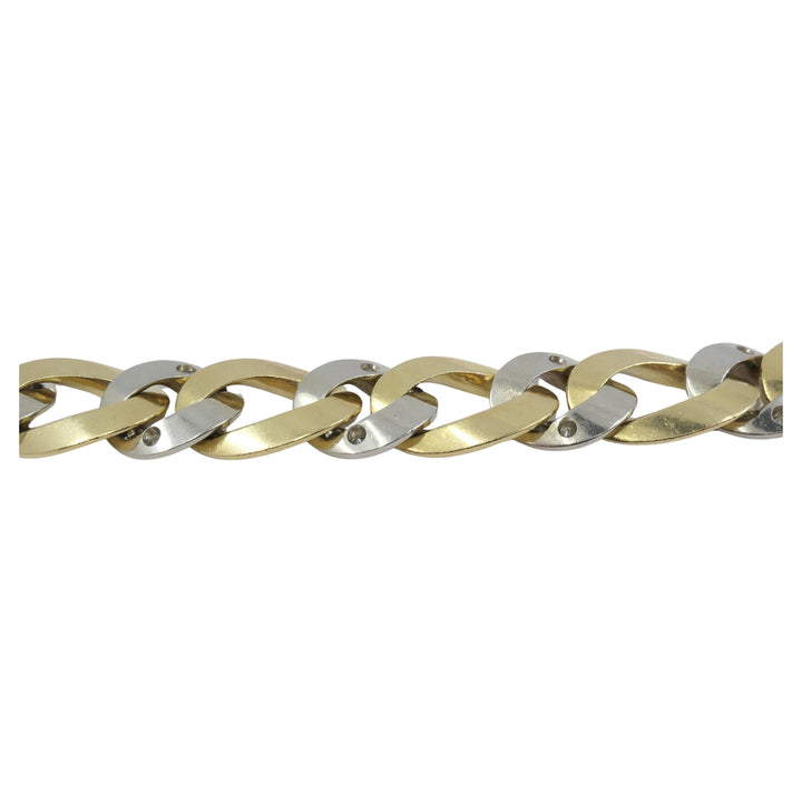 Pomellato 2-Tone Gold Diamond Bracelet