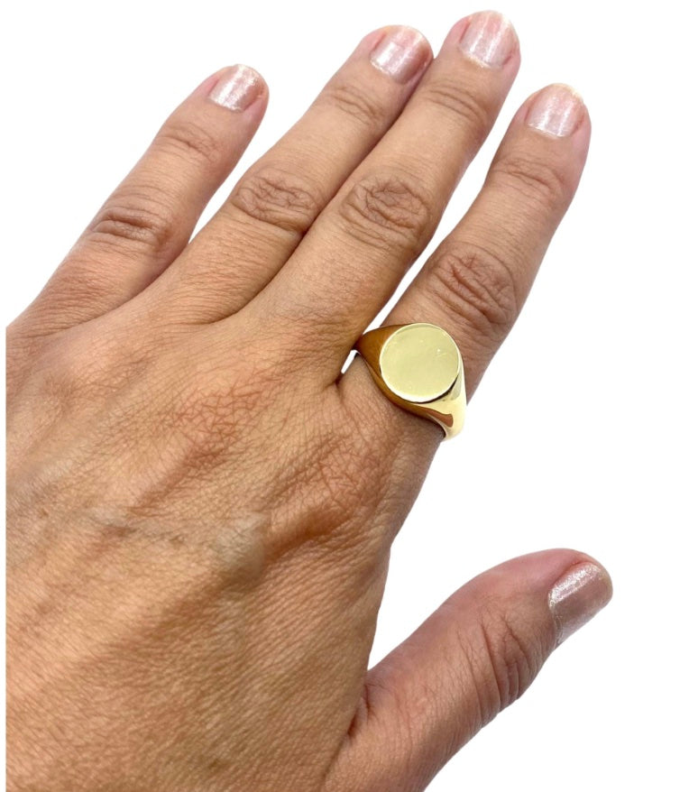 Tiffany & Co. 18k Gold Signet Ring