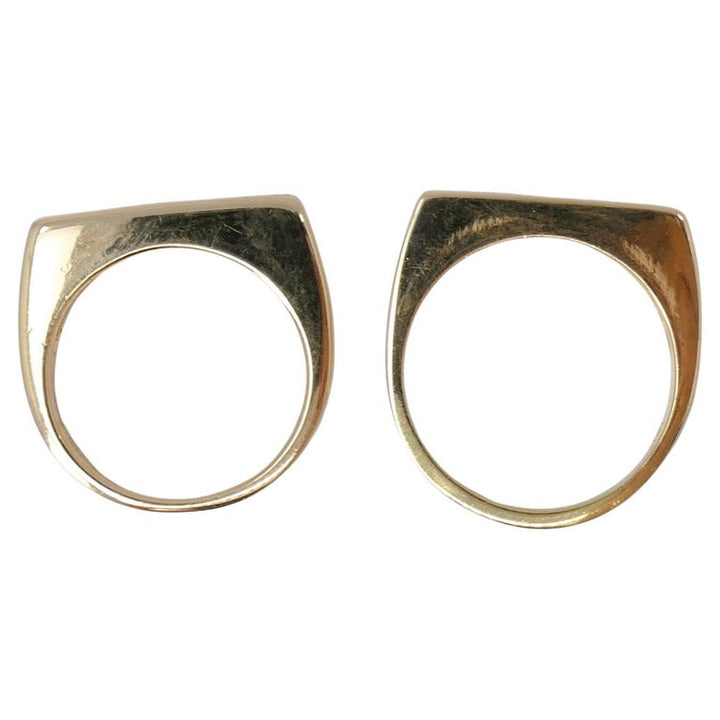 Tiffany & Co. Diamond Ring Set Vintage 18k Gold Estate