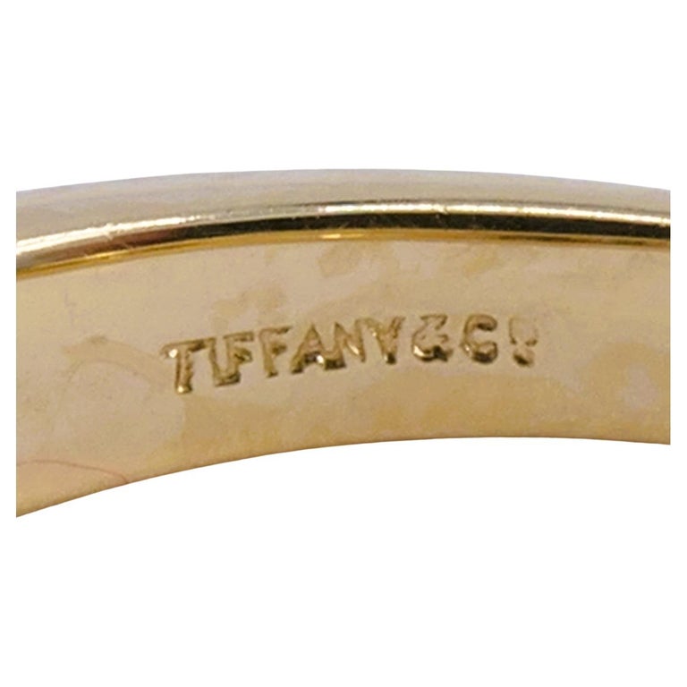 Tiffany & Co. Diamond Ring Set Vintage 18k Gold Estate