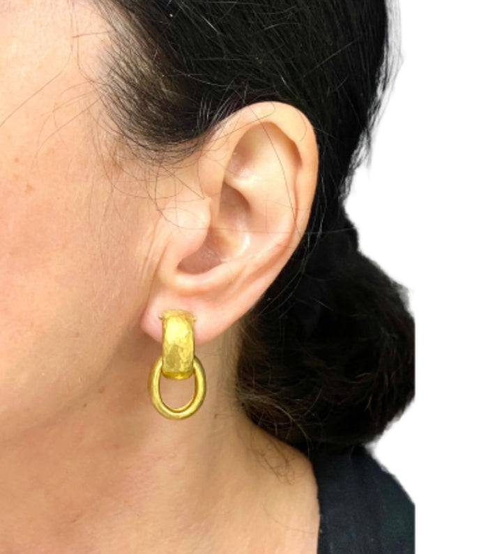 Tiffany & Co. Paloma Picasso Gold Dangle Earrings