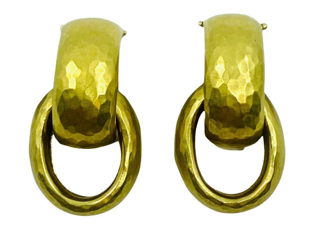 Tiffany & Co. Paloma Picasso Gold Dangle Earrings